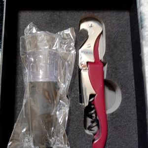 Wine Bottle Opener with Stopper
